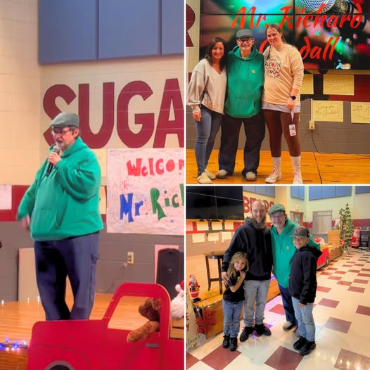 When Richard Goodall, set foot in Sugar Grove Elementary School, his performance and Success Story inspired the students